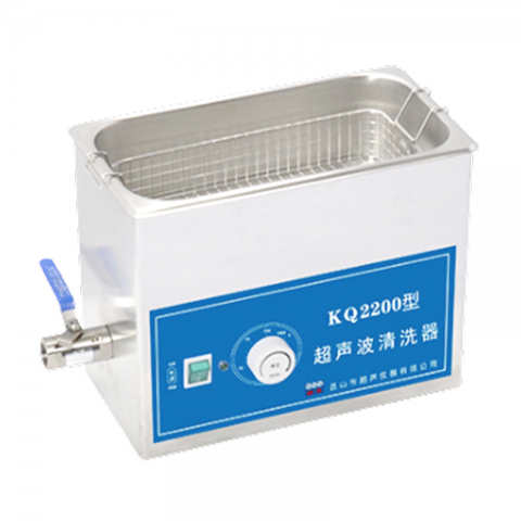 昆山舒美台式旋钮式超声波清洗机KQ2200